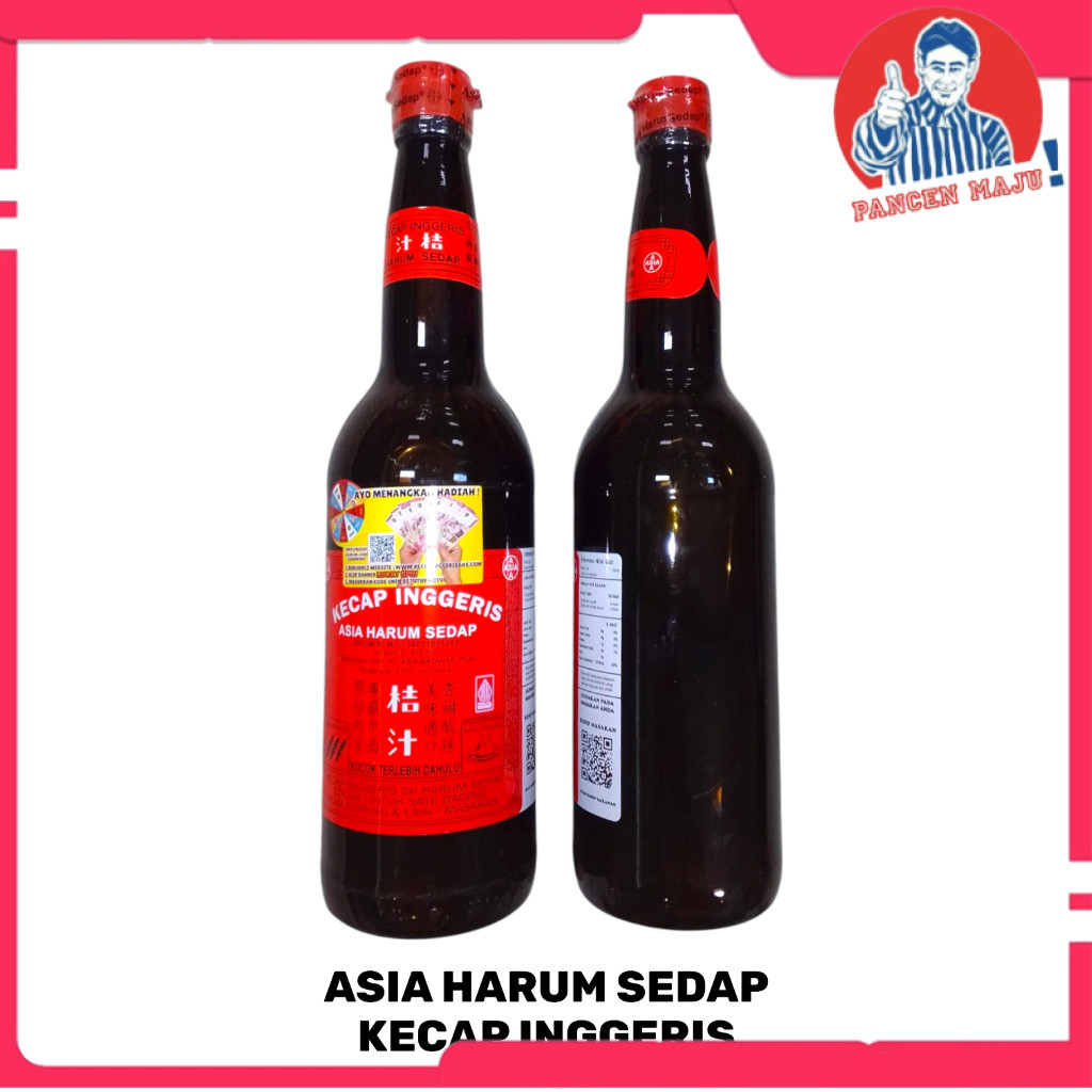 Kecap Inggris Asia Harum Sedap 620ml Halal / Kecap Inggris