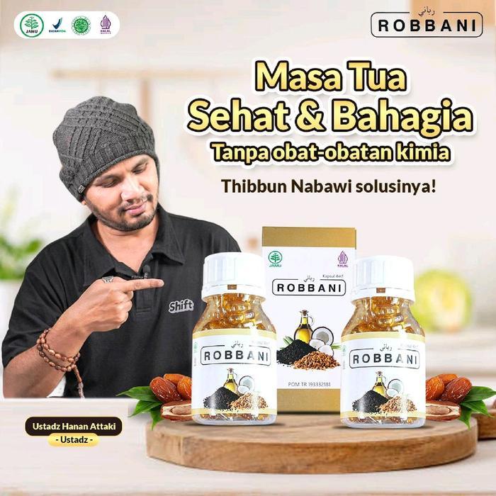 ROBBANI OBAT HERBAL ATASI KOLESTEROL HIPERTENSI DARAH TINGGI ASAM URAT