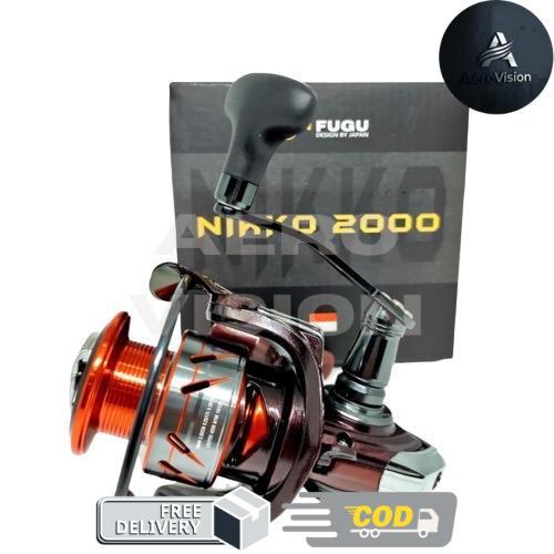 Reel Laut Fugu Nikko Salt Water 1000 2000 3000 4000 6000 Full Seal - Fugu nikko sw, 1000