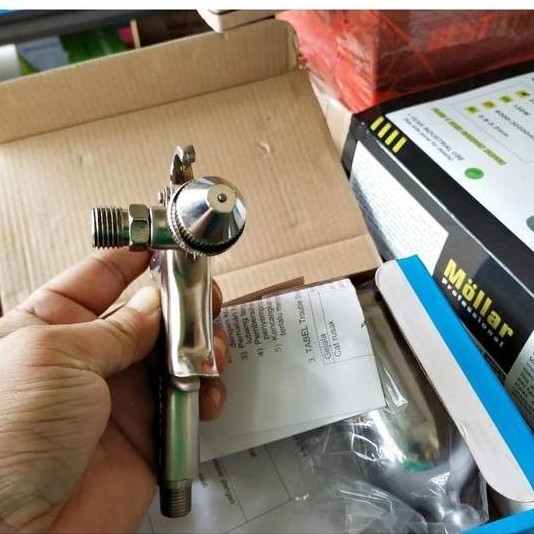 junkishop- spray gun R2 Meiji japan spraygun premium MEIJI R2 tipe dot brush Diskon