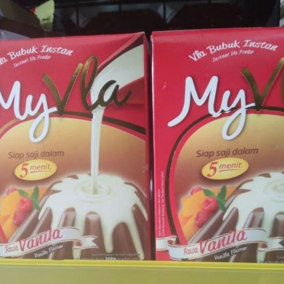 Vla Bubuk Instan My Vla Nutrijel Vanila 60gr