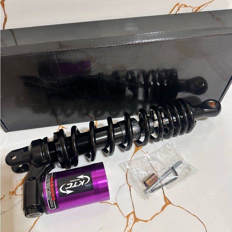 New ~ Shockbreaker Belakang Copy KTC RACING (KW) Model Apex Black Purple  Series  Shock Single Tabun