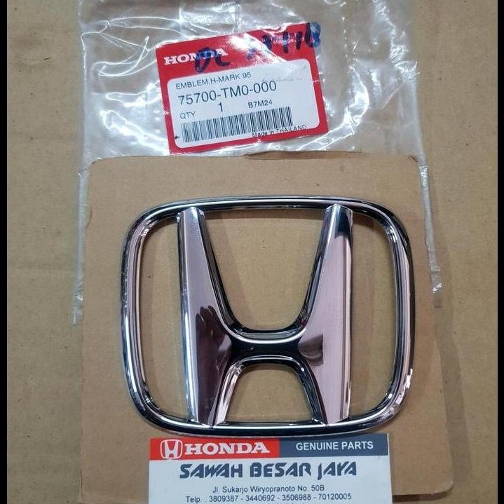 BEST DEAL EMBLEM LOGO LAMBANG H GRIL DEPAN HONDA FREED FACELIFT 2012 2013 2014 2015 . CITY GM2 2008 