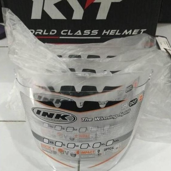 kaca ORI helm Ink Cx 22 Cx 25 Cx 390 , Kyt Forza Romeo
