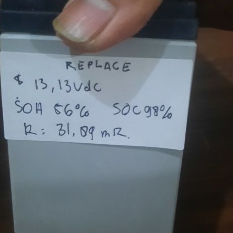 AKI KERING 12VDC 7AH, BEKAS BERQUALITAS (REKONDISI)
