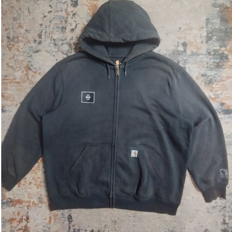 Hoodie zipp carhartt rain defender