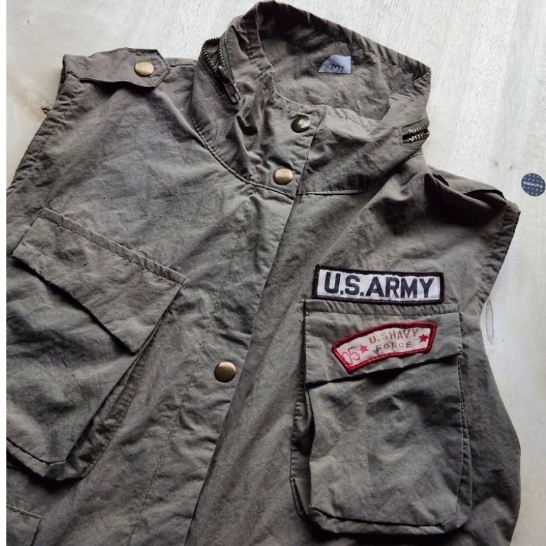 Vest US ARMY olive green U.SHAVY FORCE