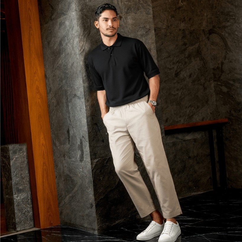 As Safwa - Celana Sirwal Syamil Zipper Twill Premium