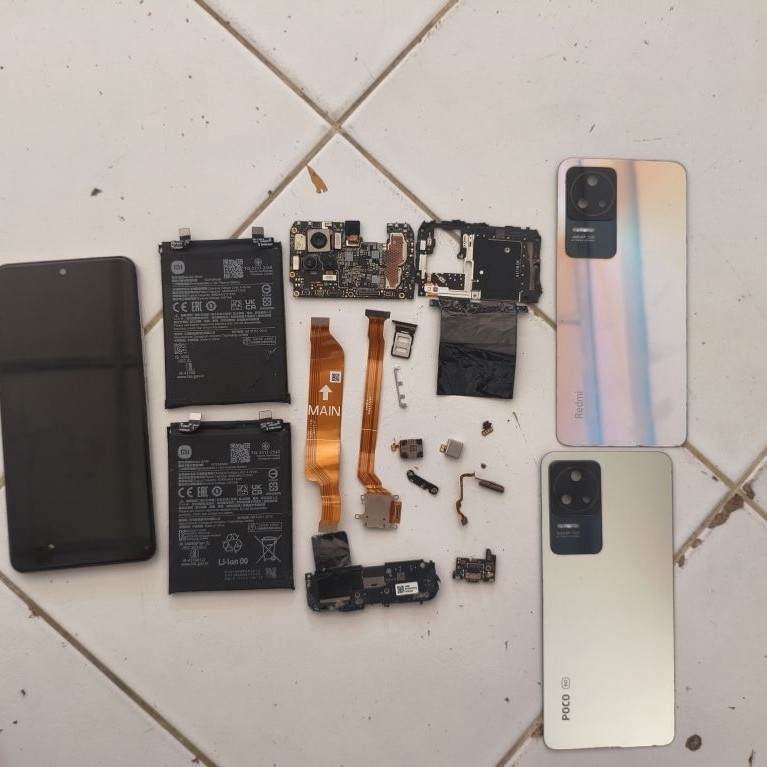 FLEKSIBEL LCD + SIM FLEKSI CAS POCO F4 5G ORIGINAL COPOTAN