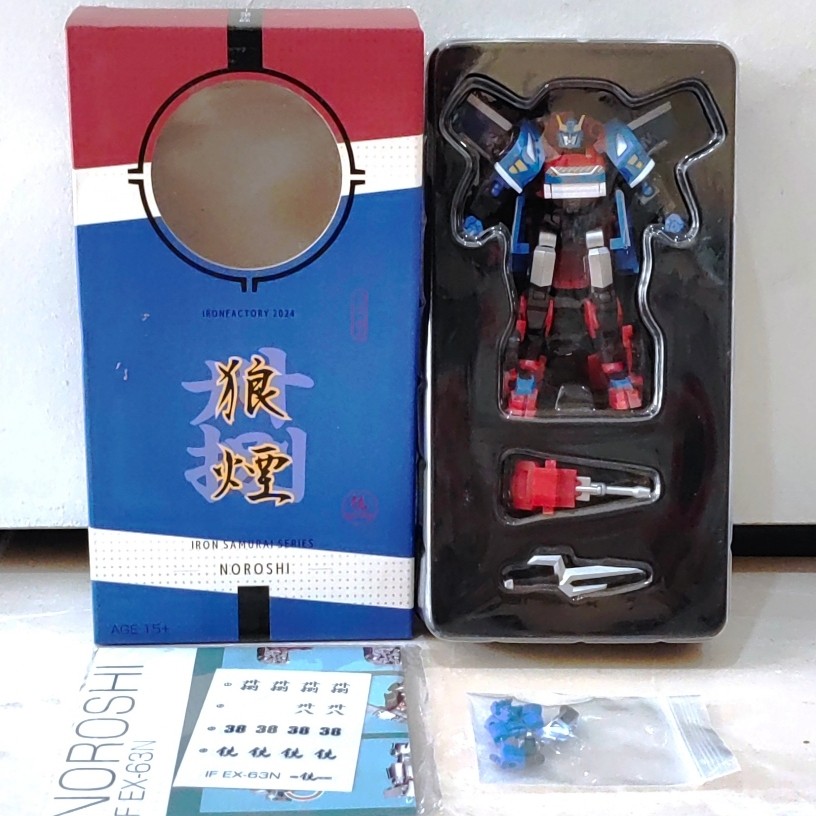 Iron Factory Transformers EX-63N Noroshi (Smokescreen)