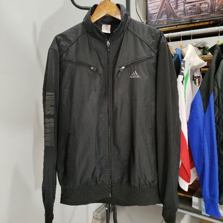 Jacket Motor Windbreaker Adidas Black Original