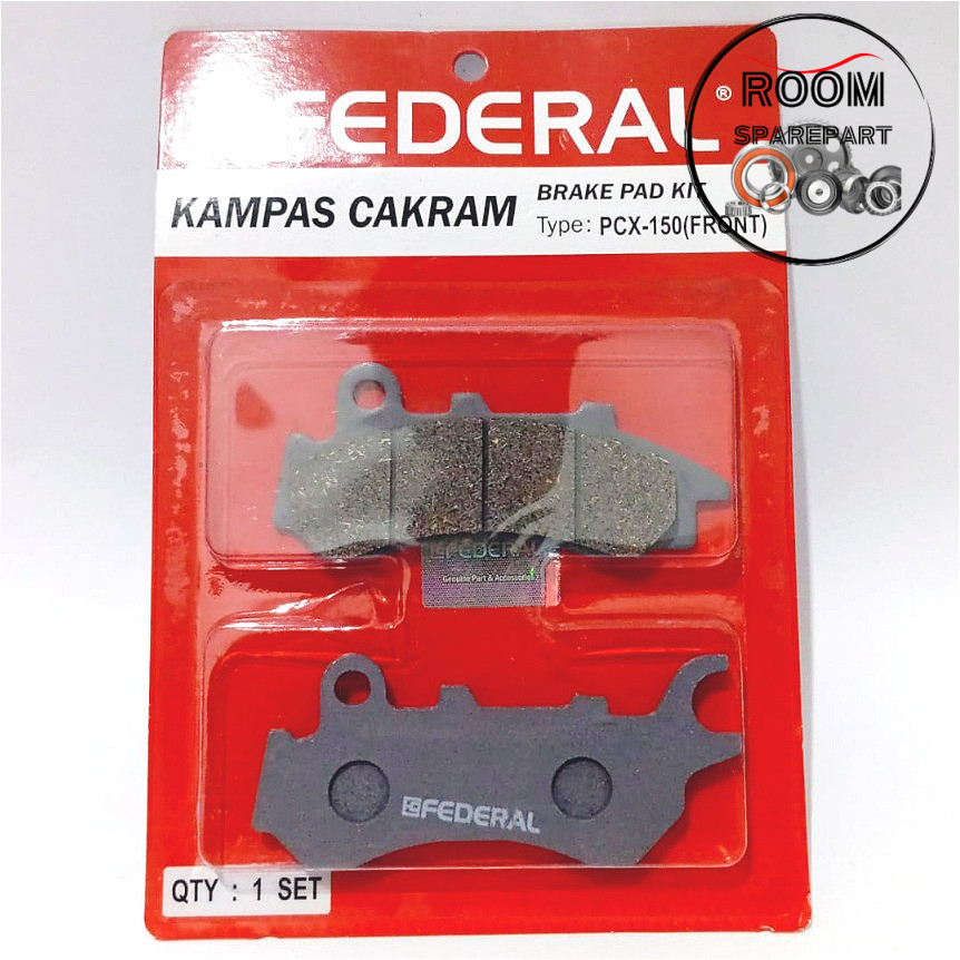 Disc Pad Depan PCX 150 / PCX (KWN) Dispad Kampas Rem Cakram HQ FEDERAL