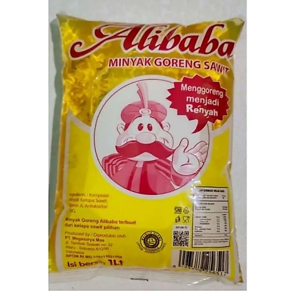 Minyak Goreng Alibaba 1 Liter - Berkualitas, Siap Kirim