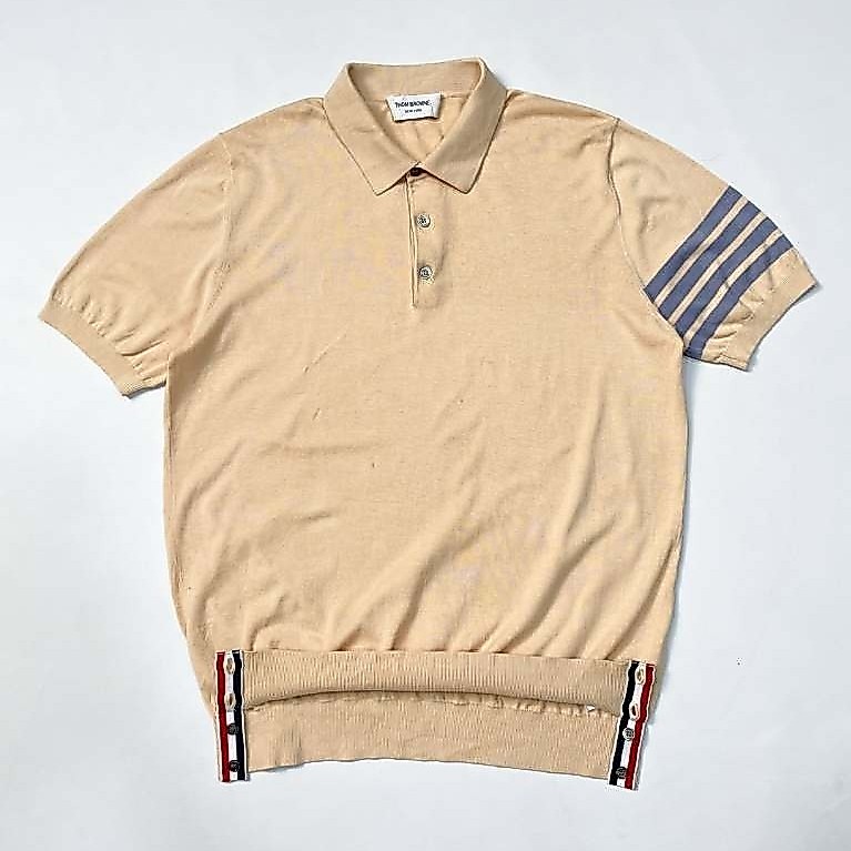 THOM BROWNE KNIT POLO SHIRT | KAOS | SKL