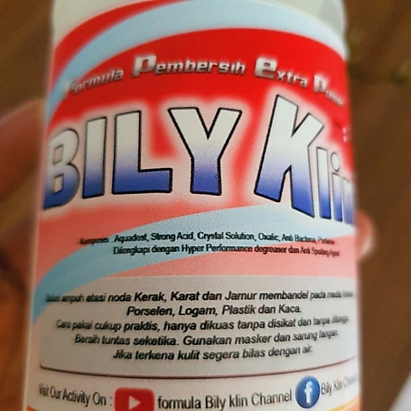Billy Klin Pembersih Kerak Kamar Mandi Closet keramik dan Batu Alam