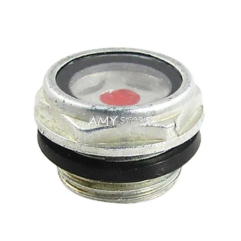 1PCS Air Compressor O Ring Metal 14 38 12 34 1 Thread Oil Level Sight Glass M1416182024262730333642*