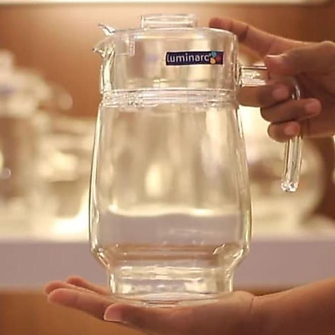 1 SET ISI 6 PCS PITCHER LUMINARC 1.6L/WATER JUG KACA/PITCHER JUICE5/ Kitchenware VS
