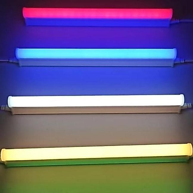 Lampu T5 8W 8 Watt Bossecom Tl T5 6500K Panjang 30Cm Putih Kuning Biru Merah