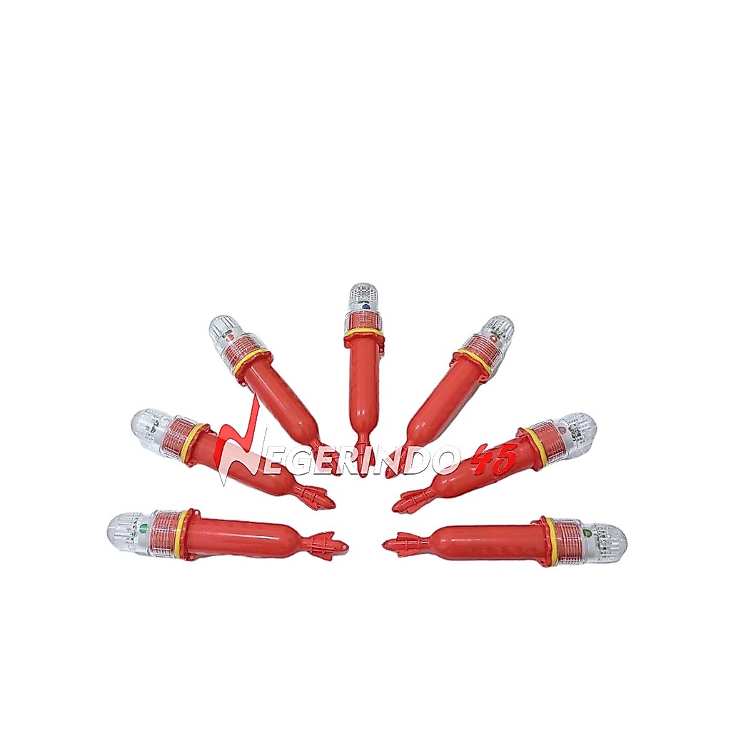 Torpedo Light Led / Lampu Torpedo / Lampu Klip Nelayan Warna Warni