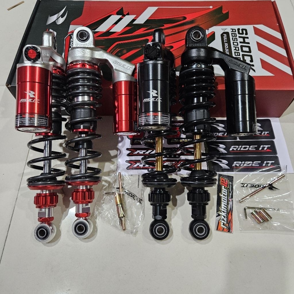 SHOCK BREAKER TABUNG RIDE IT PRO SERIES GP 299 SINGLE CLICK REBOUN 280/320/340/360mm