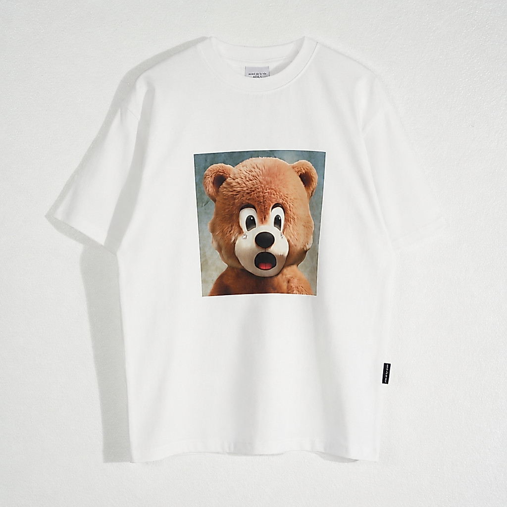 Kaos ADLV BABY BEAR PICTURE WHITE TSHIRT 100% ORIGINAL