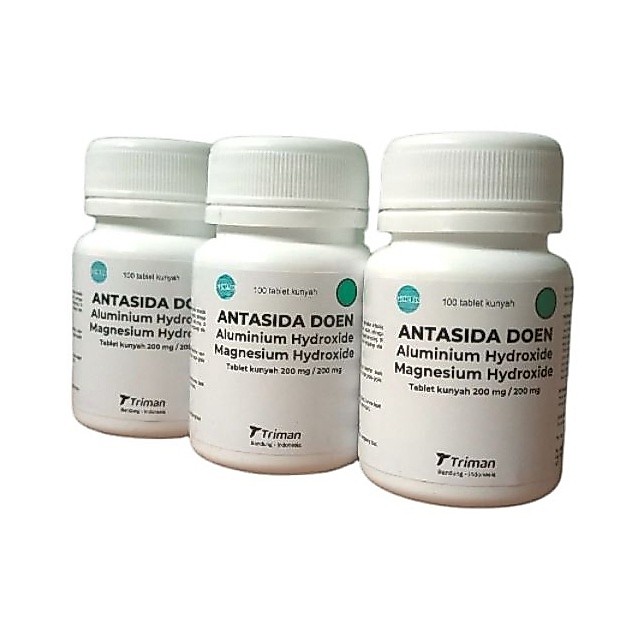 Antasida Doen Pot isi 100 Tablet