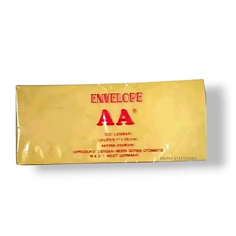 Amplop coklat AA dinas kecil / amplop coklat kecil (100 lembar)