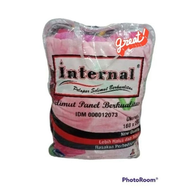 [TERLARIS] SELIMUT INTERNAL | SELIMUT INTERNAL UK. 160X200 CM | SELIMUT LEMBUT TERMURAH
