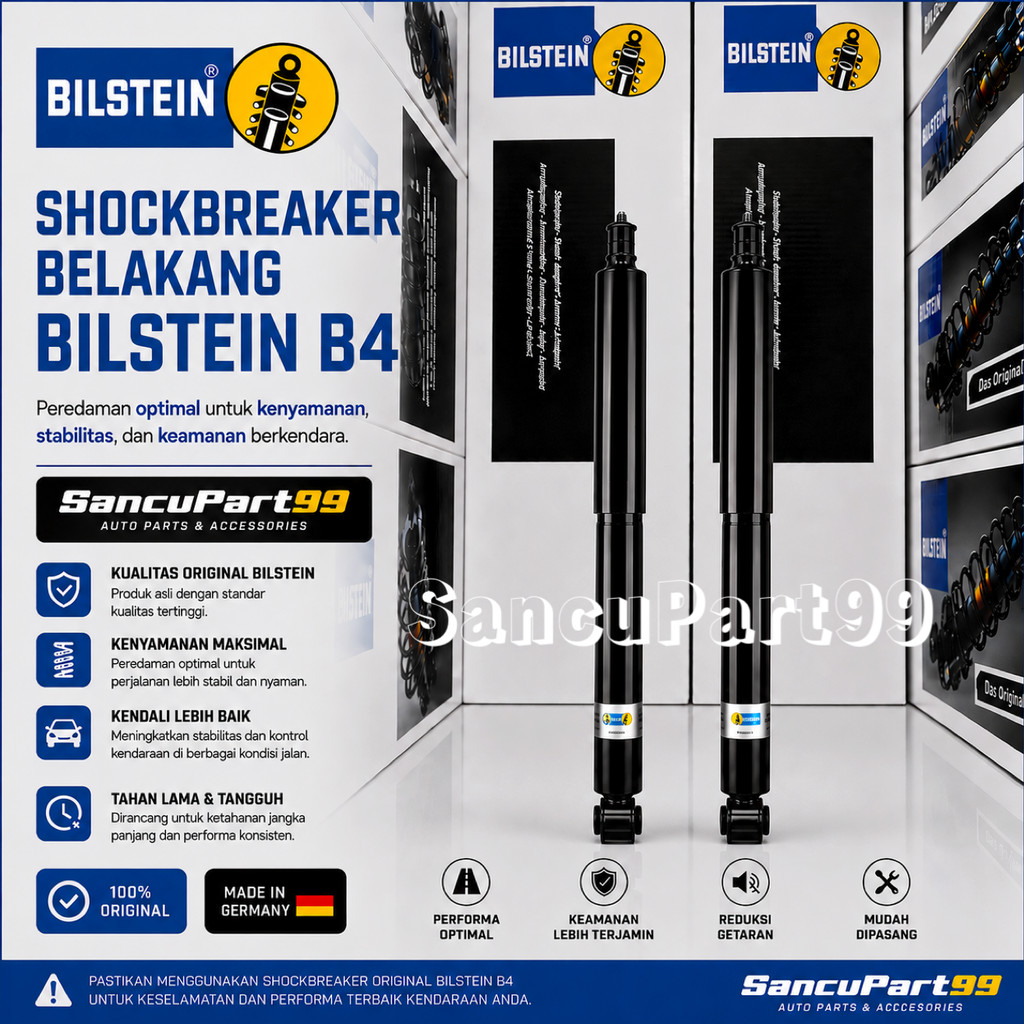 SHOCKBREAKER BELAKANG SUZUKI BALENO OLD BILSTEIN B4 GERMANY ORIGINAL
