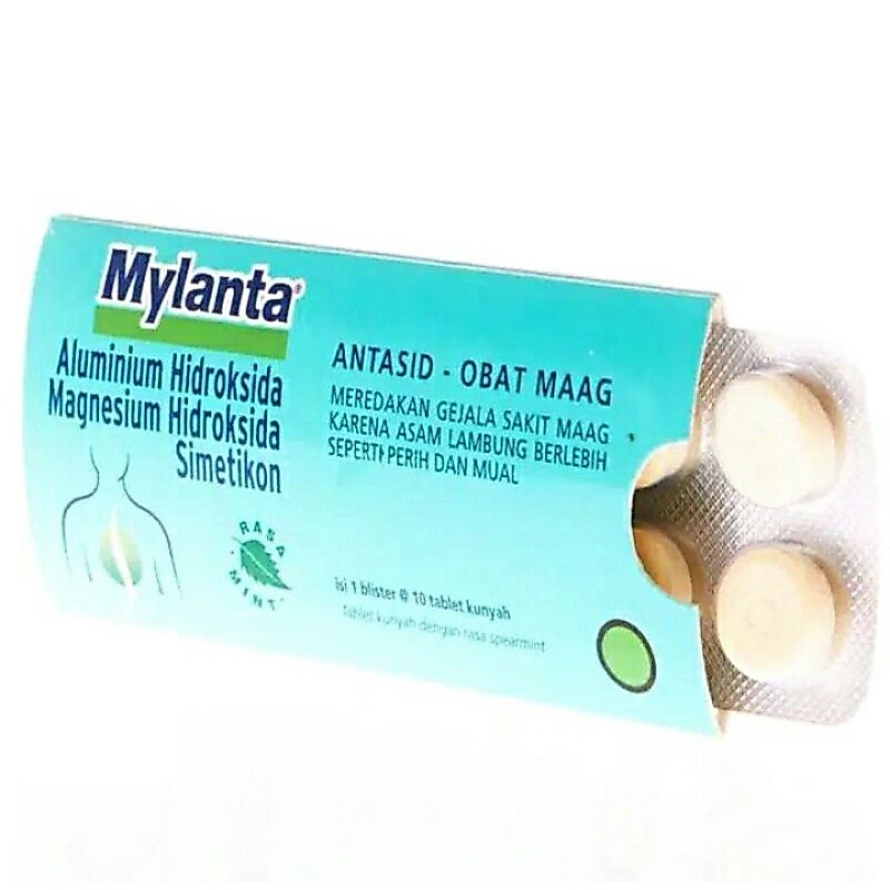 MYLANTA TABLET Rasa Mint Segar