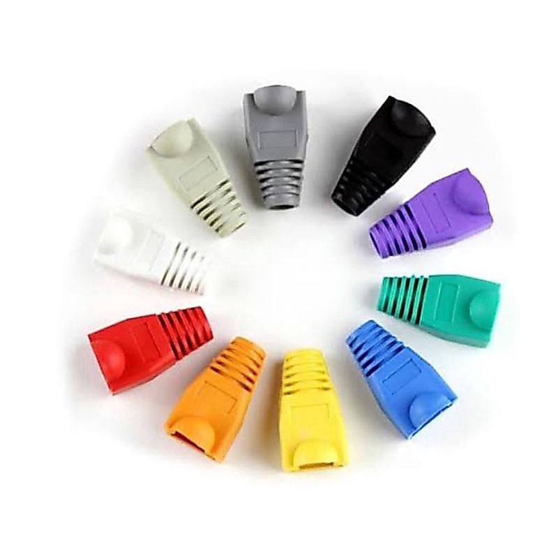Plug Boot RJ45 Konektor RJ45 / Pelindung RJ45 / Karet Konektor RJ45