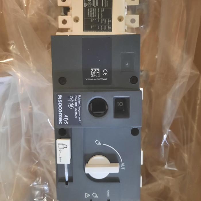 Atys SOCOMEC 4P-200A Atau 4p-250A I-0-II ORIGINAL SOCOMEC new murah