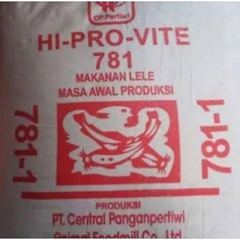 Pakan ikan Hiprovit 781-1 1sak(20kg)
