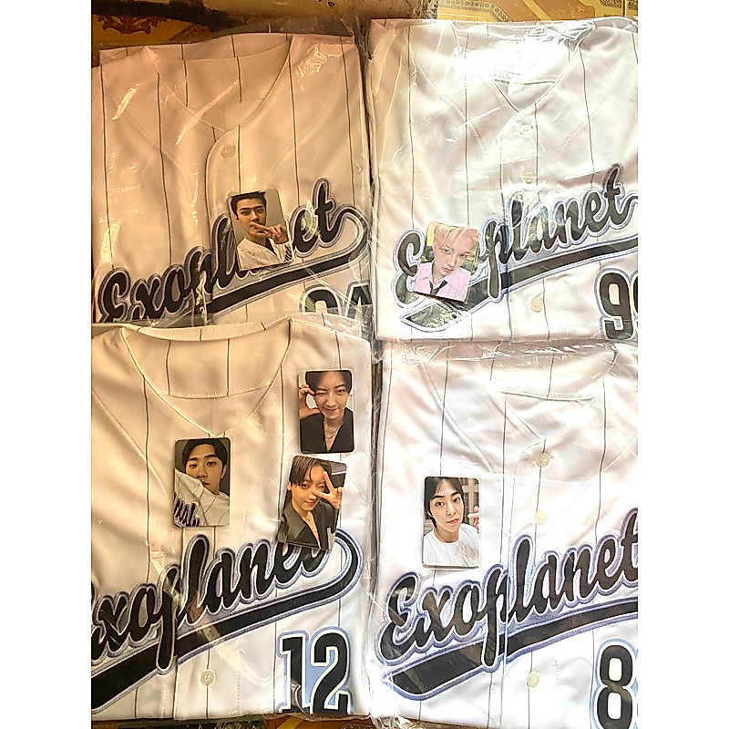 [PO] EXO EXOcial Club - Cream Soda Merchandise (Baseball Uniform/Tshirt)