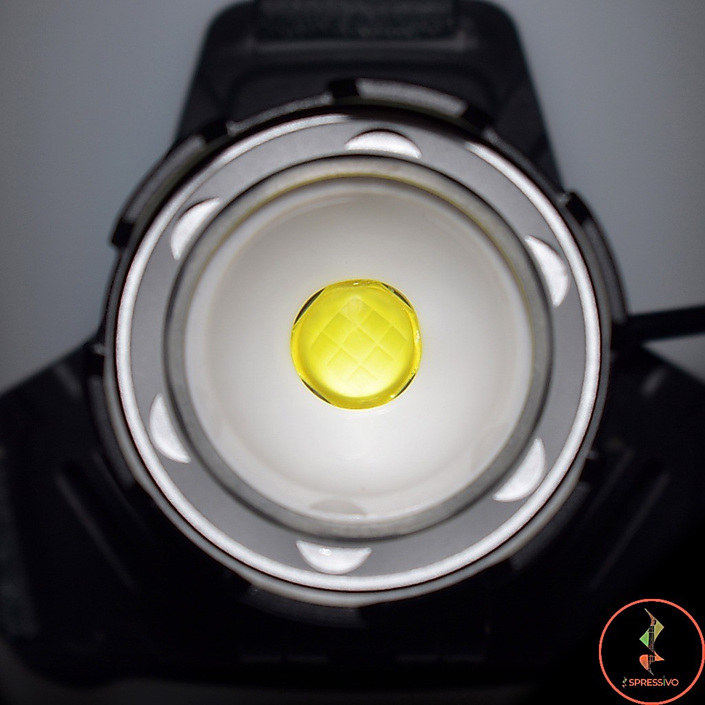 Senter kepala headlamp XHP-90 3-mode & zoom camping outdoor USB charge
