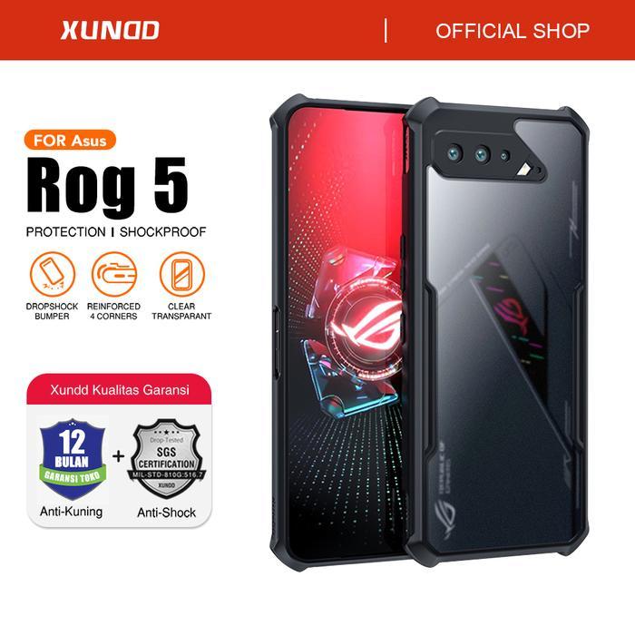 XUNDD Case Untuk Asus ROG Phone 5 / Phone5Pro/  Phone5s Pro / Phone 5s 6.78 inch Anti Crack Case Bum
