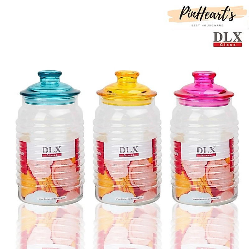 TOPLES KACA DLX NURI JAR 1100ML ISI 1PC / STOPLES KACA DLX NURI 1100ML ISI 1PC | STOPLES KACA