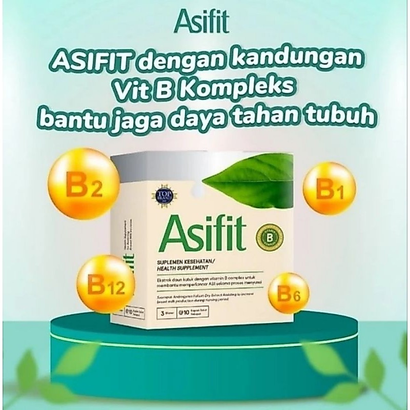 ASIFIT Pelancar ASI dengan Vitamin B Complex - Expired MEI 2027