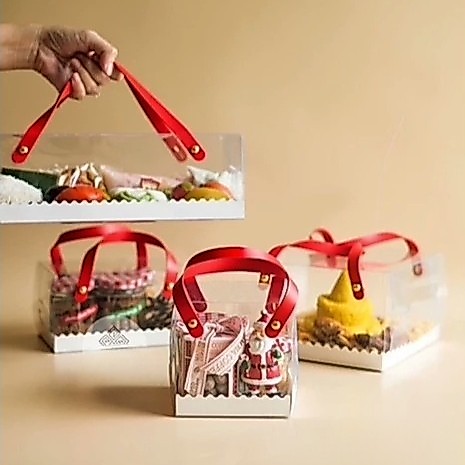Box Mika Cake box Hampers Tali Kulit