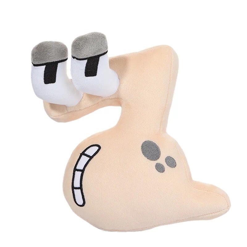 Boneka Plush Alphabet Lore Baru 20cm Seri Digital Angka Bantal Boneka Plush untuk Anak-anak Hadiah U