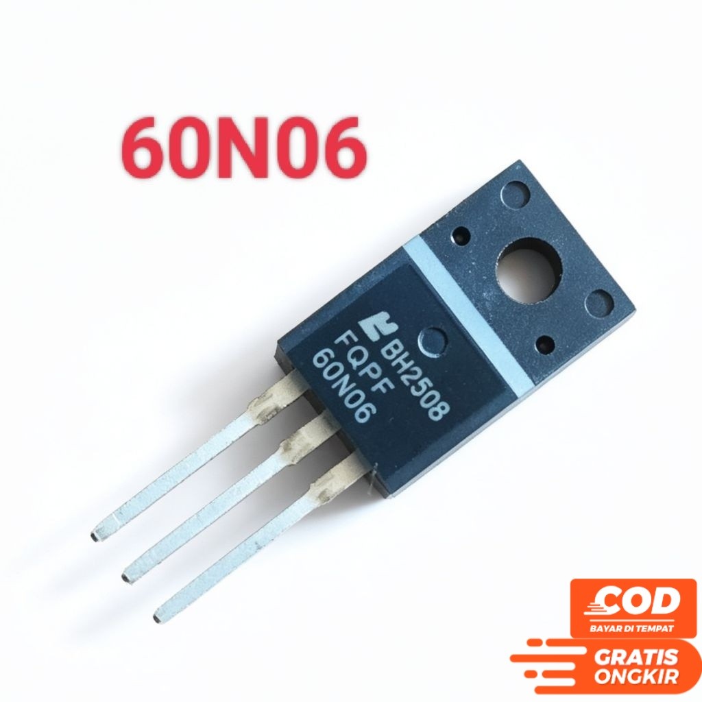 Transistor FQPF60N06 60N06 - MOSFET N Channel TO-220F