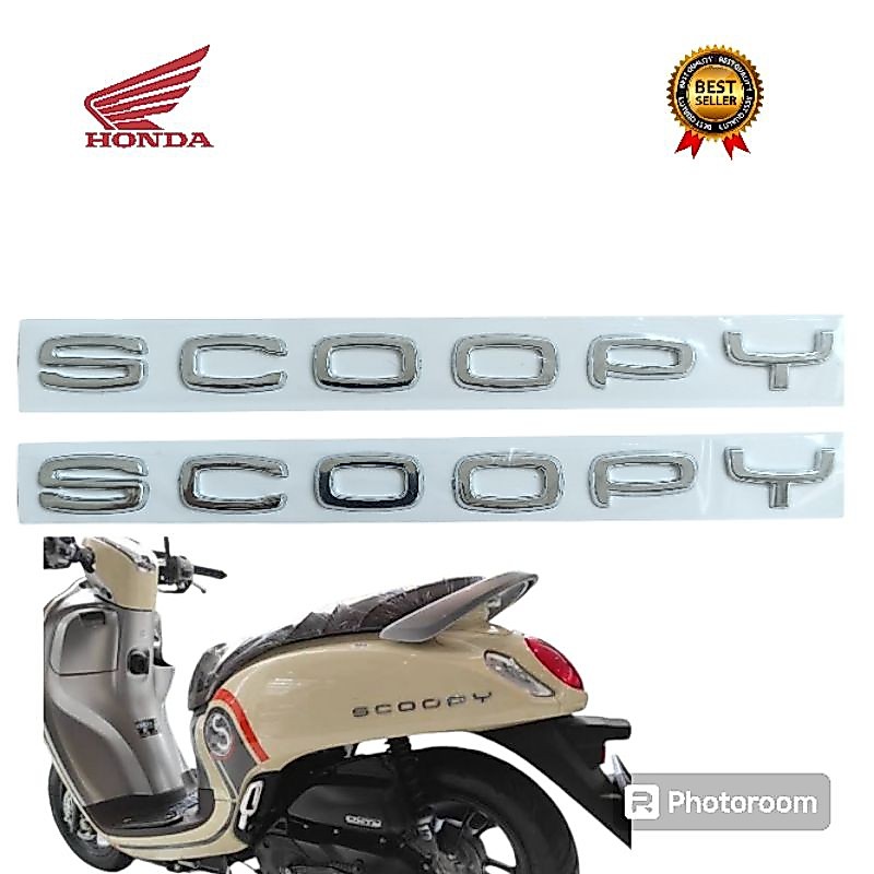 EMBLEM SCOOPY NEW TIMBUL / LOGO TIMBUL SCOOPY NEW