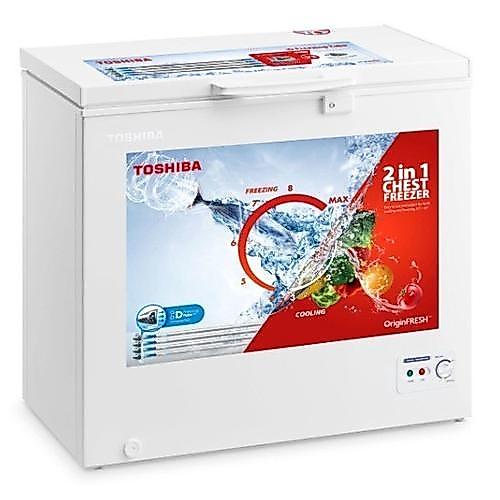 FREEZER BOX TOSHIBA 295 LITER - CRA 390 CHEST FREEZER