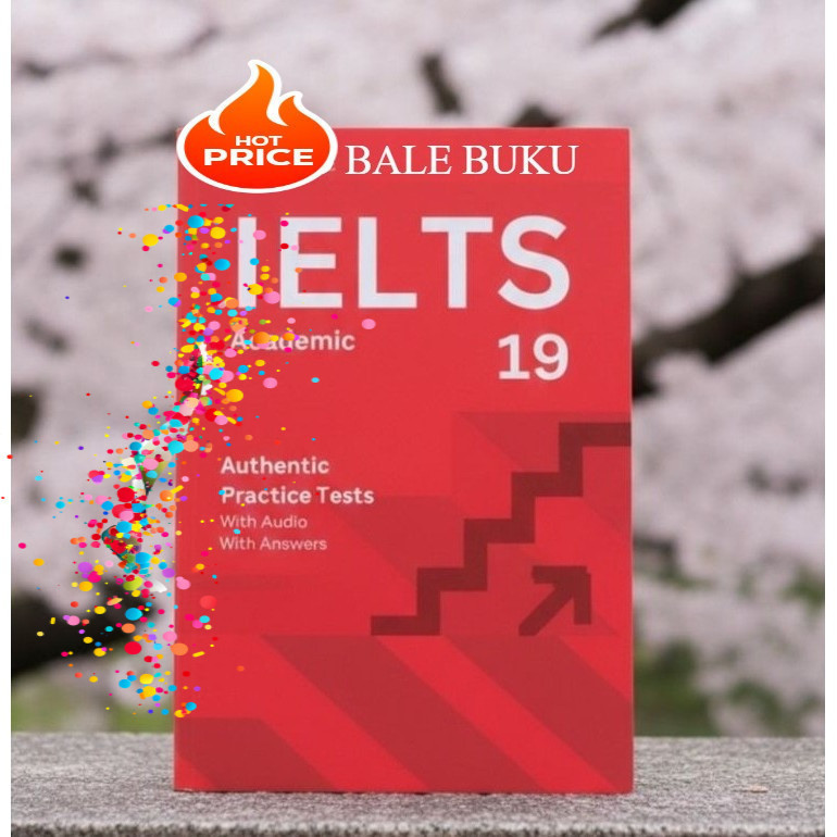 Buku IELTS SERI 18,19,20 ACADEMIC (Buku belajar bahasa Inggris)