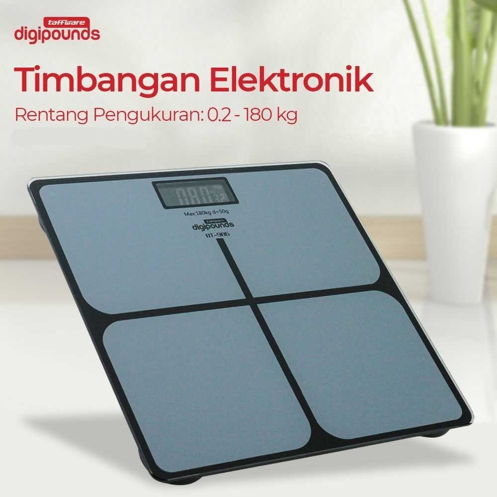 EMD Timbangan Badan Digital Anak 180kg – Mini Digital Scale LCD Tempered Glass