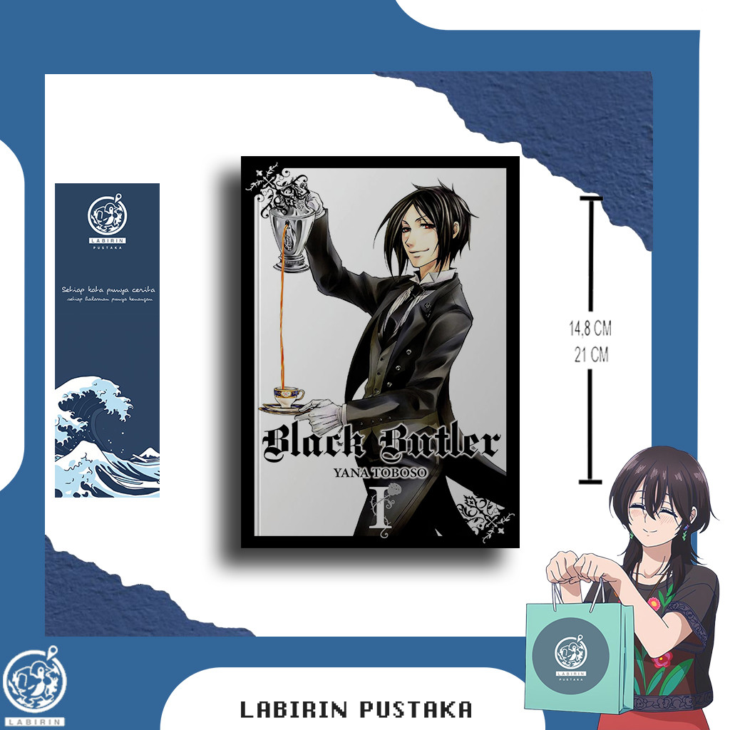 Komik manga Black Butler Vol. 1-32 (English) - pilih volume