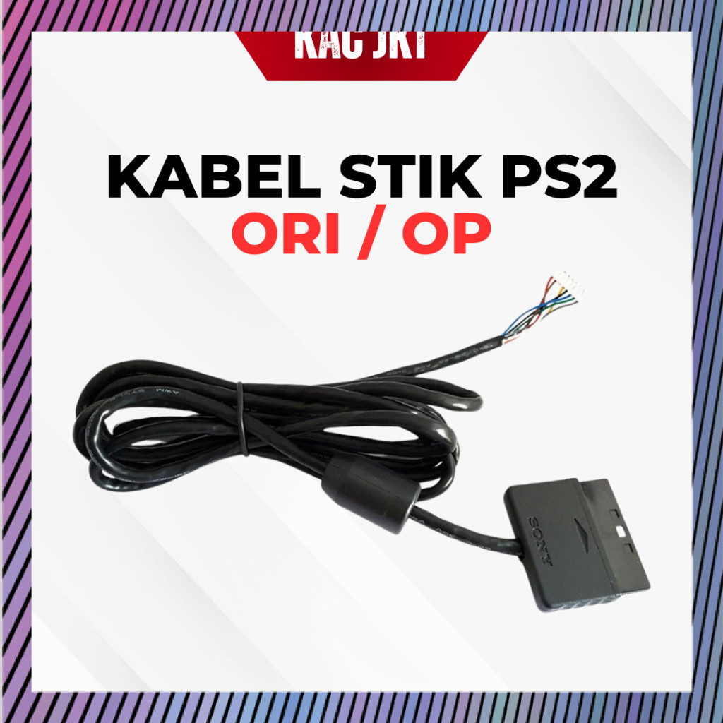 Original Kabel Stik Ps2 Ori Kabel Stick Ps2 Original Kabel Stik Ps2 Op Socket Soket Kabel Original P