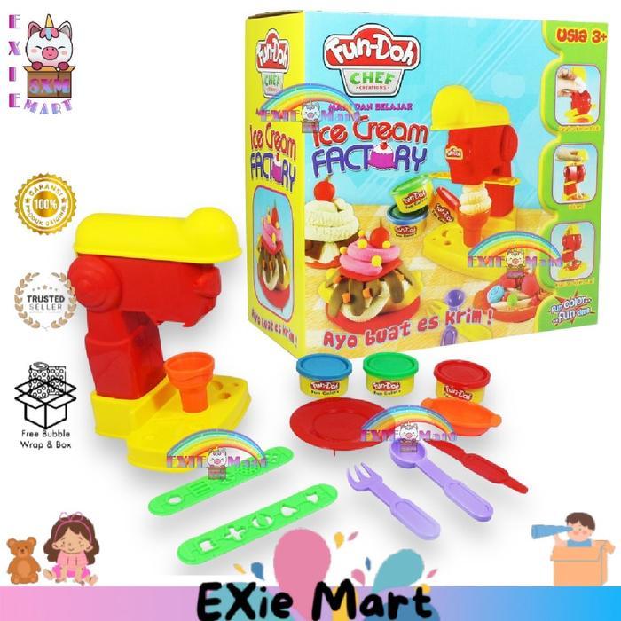 MAINAN ANAK LILIN FUN DOH PLAY DOH SET PLAY DOUGH FUN - FUN DOH BIG COMBO - MAINAN LILIN PLASTISIN -
