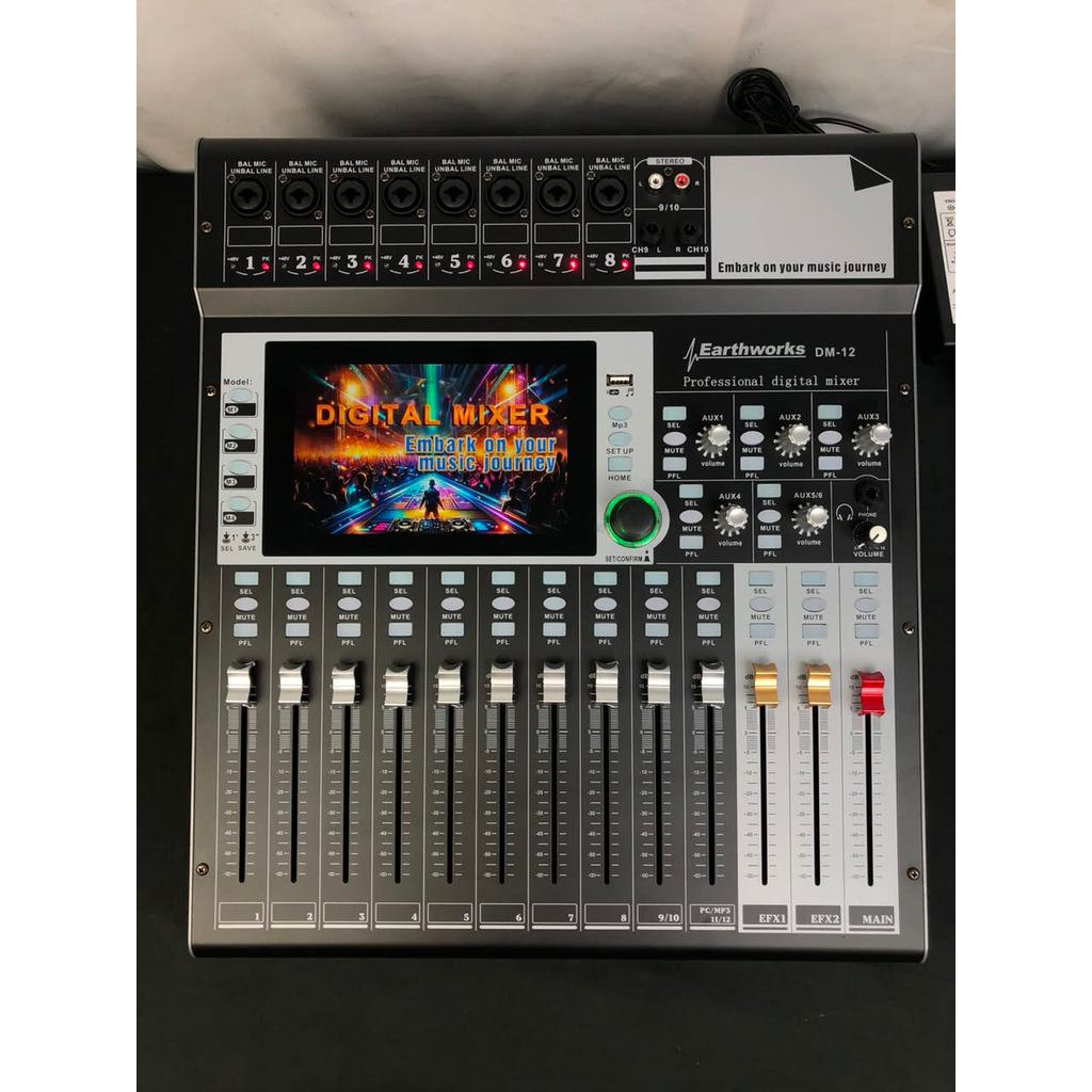 MIXER AUDIO DIGITAL EARTHWORKS DM12 MIXER 12 CHANNEL PROFESIONAL DM 12
