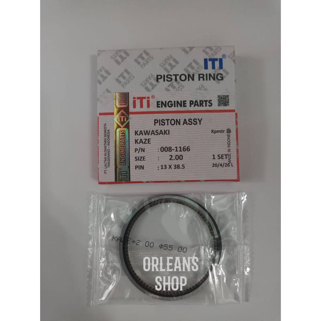 RING PISTON KAZE KAZE R ITI RING SEHER